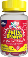 Mini Drops Jelly Beans Multivitamin - 10 Essential Vitamins & Minerals to Support Growing Bodies, Immunity & Tiredness - Strawberry No Added Sugar Gluten Free - for Children Ages 4-12 by Natures Aid Mini Drops Jelly Beans Multivitamin - 10 Essential Vitamins & Minerals to Support Growing Bodies, Immunity & Tiredness - Strawberry No Added Sugar Gluten Free - for Children Ages 4-12 by Natures Aid