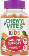 Chewy Vites Kids Immune Support, 60 Kids Vitamins Gummies, High Strength Vitamin D, Vit C, B6, B12, Zinc, Selenium, 2 Months Supply, Real Fruit Juice, Vegan, Age 3 +, Orange Flavour Chewy Vites Kids Immune Support, 60 Kids Vitamins Gummies, High Strength Vitamin D, Vit C, B6, B12, Zinc, Selenium, 2 Months Supply, Real Fruit Juice, Vegan, Age 3 +, Orange Flavour