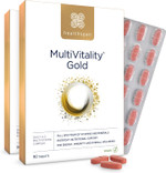 Healthspan Multivitamin Gold | A-Z Formulation | Wellbeing & Immune Support | Algal Source Vitamin D3 | Vitamins A, B, C, D, E & K | Calcium, Iron, Magnesium, Selenium & Zinc | Vegan (90 Tablets) Healthspan Multivitamin Gold | A-Z Formulation | Wellbeing & Immune Support | Algal Source Vitamin D3 | Vitamins A, B, C, D, E & K | Calcium, Iron, Magnesium, Selenium & Zinc | Vegan (90 Tablets)