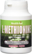HealthAid L-Methionine 550mg - 60 Tablets