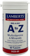 Lamberts A-Z Complete Multivitamin 60 Tablets - Comprehensive Daily Formula