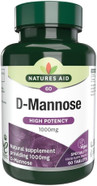 Natures Aid D-Mannose 1000mg - High Strength - Supports Urinary Tract Health - Vegan - Non-GMO - Gluten Free - Antioxidant Support - Food Supplement for Women & Men - 60 Tablets Natures Aid D-Mannose 1000mg - High Strength - Supports Urinary Tract Health - Vegan - Non-GMO - Gluten Free - Antioxidant Support - Food Supplement for Women & Men - 60 Tablets