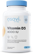 Osavi Vitamin D3 4000 IU 120 Softgels | Supports Immune Function | Bone Health | Muscle Function and Calcium Absorption | Contains Quali®D | Derived from Natural Lanolin and MCT Oil from Coconut Osavi Vitamin D3 4000 IU 120 Softgels | Supports Immune Function | Bone Health | Muscle Function and Calcium Absorption | Contains Quali®D | Derived from Natural Lanolin and MCT Oil from Coconut