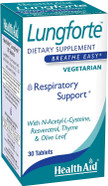 HealthAid LungForte - 30 Tablets