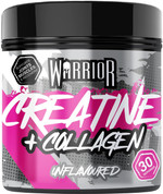 Warrior Creatine Monohydrate + Collagen Powder 270g - Pure Hydrolysed Peptides (Bovine) - Supports Muscle Recovery - Workout Supplement for Women and Men (not Tablet) - 30 Servings (Mixed Berry) Warrior Creatine Monohydrate + Collagen Powder 270g - Pure Hydrolysed Peptides (Bovine) - Supports Muscle Recovery - Workout Supplement for Women and Men (not Tablet) - 30 Servings (Mixed Berry)