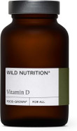 WILD NUTRITION Food Grown® Vitamin D Supplements | High Strength Vitamin D 1000iu for Muscle, Bone, and Immune Support | 30 Capsules