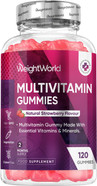 Multivitamin Gummies for Women & Men - 13 Ingredients - 120 Gummies - 2 Months Supply - Natural Strawberry Flavour - Vitamins & Minerals Like Vit C, D3, B6, B7, B12 & Zinc - Vitamin Gummies for Adults Multivitamin Gummies for Women & Men - 13 Ingredients - 120 Gummies - 2 Months Supply - Natural Strawberry Flavour - Vitamins & Minerals Like Vit C, D3, B6, B7, B12 & Zinc - Vitamin Gummies for Adults