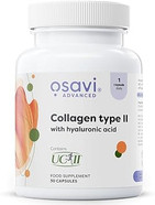 Osavi Collagen Type II with Hyaluronic Acid 30 Caps| UCII® Undenatured Collagen for Joint & Cartilage Health | Supports Collagen Formation & Bone Function | with Rose Hip Extract & Vitamin C Osavi Collagen Type II with Hyaluronic Acid 30 Caps| UCII® Undenatured Collagen for Joint & Cartilage Health | Supports Collagen Formation & Bone Function | with Rose Hip Extract & Vitamin C