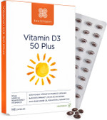 Healthspan Vitamin D3 50 Plus (180 Capsules) | Ideal for Anyone Over 50 | Super Strength | Immune Health | Bone, Teeth & Muscle Health | Contains 2,000iu of Natural Vitamin D3 Per Tablet | Vegetarian