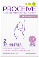 Proceive® Pregnancy Trimester 3 (28 Weeks) Vitamin & Mineral Supplements 60 Capsules - Vegan Proceive® Pregnancy Trimester 3 (28 Weeks) Vitamin & Mineral Supplements 60 Capsules - Vegan