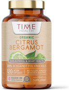 Organic Citrus Bergamot Extract - 60 Capsules - High Strength 38% Bergamot Polyphenols - 500mg - Clinically Studied BPF® - UK Made Supplement - Zero Additives - GMP Standards - Vegan Organic Citrus Bergamot Extract - 60 Capsules - High Strength 38% Bergamot Polyphenols - 500mg - Clinically Studied BPF® - UK Made Supplement - Zero Additives - GMP Standards - Vegan