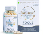 NEUBRIA Edge Focus Supplement Multivitamin for Adults with Bacopa Monnieri, Ashwagandha, Rhodiola, Ginkgo Biloba, Sage, Blueberry & Rosemary Potent Cognitive Formula 60 Vegan Capsules NEUBRIA Edge Focus Supplement Multivitamin for Adults with Bacopa Monnieri, Ashwagandha, Rhodiola, Ginkgo Biloba, Sage, Blueberry & Rosemary Potent Cognitive Formula 60 Vegan Capsules