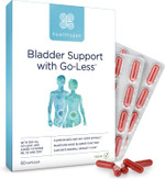 Healthspan Bladder Support with Go-Less® | for Good Bladder Health & Urinary Flow | 300mg Go-Less® | Pumpkin Seed Extract & Soy Germ Extracts | Added Vitamin B6, D3 & Zinc | Vegan (60 Capsules) Healthspan Bladder Support with Go-Less® | for Good Bladder Health & Urinary Flow | 300mg Go-Less® | Pumpkin Seed Extract & Soy Germ Extracts | Added Vitamin B6, D3 & Zinc | Vegan (60 Capsules)