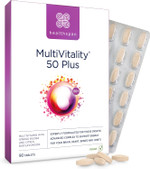 Healthspan Multivitamin 50 Plus | Advance Multivitamin for over-50's | Immune Health Support | 13 Vitamins & 12 Minerals | Ginkgo Biloba & Citrus Bioflavonoids | Vegetarian (180 Tablets) Healthspan Multivitamin 50 Plus | Advance Multivitamin for over-50's | Immune Health Support | 13 Vitamins & 12 Minerals | Ginkgo Biloba & Citrus Bioflavonoids | Vegetarian (180 Tablets)