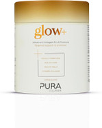 Pura Collagen Powdered Supplement Glow+, Hydrolysed Peptides, Hyaluronic Acid, Vitamins & Minerals, 12 Servings, 122 g Mini Tub Pura Collagen Powdered Supplement Glow+, Hydrolysed Peptides, Hyaluronic Acid, Vitamins & Minerals, 12 Servings, 122 g Mini Tub