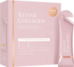 Revive Collagen Premium 8,500mg Hydrolysed Marine Collagen Drink with Added Hyaluronic Acid & Aloe Vera for Healthy Skin, Hair, Nails & Joints | Lemon & Lime | 14 x Sachets (Eco Pack) Revive Collagen Premium 8,500mg Hydrolysed Marine Collagen Drink with Added Hyaluronic Acid & Aloe Vera for Healthy Skin, Hair, Nails & Joints | Lemon & Lime | 14 x Sachets (Eco Pack)