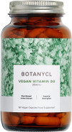 Botanycl Vegan Vitamin D3 - As Seen on Dragons Den - 2500 IU - 120 Capsules - 4 Month Supply - 100% Plant-Based from Lichen - Supports Hair, Mood, Immune Health & Bone Strength