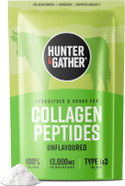 Hunter & Gather Bovine Collagen Powder 400g | Pure Unflavoured Premium Hydrolysed Bovine Collagen Peptides Powder for Hair Skin Nails Muscles | Collagen Supplements for Women and Men Hunter & Gather Bovine Collagen Powder 400g | Pure Unflavoured Premium Hydrolysed Bovine Collagen Peptides Powder for Hair Skin Nails Muscles | Collagen Supplements for Women and Men