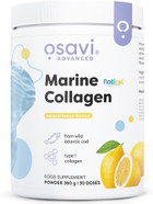 Osavi Marine Collagen 360 g Powder | Lemon Flavor | Supports Skin Elasticity & Reduces Wrinkles | Naticol® Collagen Peptides from Wild Cod, Enriched with Vitamin C for Collagen Formation Osavi Marine Collagen 360 g Powder | Lemon Flavor | Supports Skin Elasticity & Reduces Wrinkles | Naticol® Collagen Peptides from Wild Cod, Enriched with Vitamin C for Collagen Formation