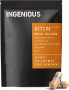 INGENIOUS Marine Collagen Active Aids Muscle Repair & Increased Endurance Hydrolysed Collagen Peptides Hyaluronic Acid Collagen for men&women Supplement Performance Enhancing Supplement -15 Day Supply INGENIOUS Marine Collagen Active Aids Muscle Repair & Increased Endurance Hydrolysed Collagen Peptides Hyaluronic Acid Collagen for men&women Supplement Performance Enhancing Supplement -15 Day Supply