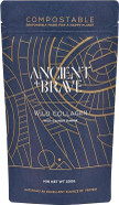 Ancient + Brave Wild Collagen Powder 200g - Pure Hydrolyzed Marine Collagen Peptides (Fish) - Best Collagen Powder for Women - High Protein - Halal Certified - Compostable Packaging Paper