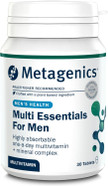 Metagenics Multi Essentials for Men Multivitamin - 27 Vitamins & Minerals for Men - Vegetarian and Vegan - 60 Tablets Metagenics Multi Essentials for Men Multivitamin - 27 Vitamins & Minerals for Men - Vegetarian and Vegan - 60 Tablets