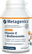 Metagenics Vitamin-C + Bioflavonoids - Support Immune Function - with Rutin, Quercetin and Grape Seed Extract - 100 Capsules