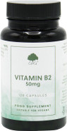 Vitamin B2 Riboflavin Capsules | 50mg Vitamin B2 per Capsule | 120 Vegan Capsules | G&G Vitamins Vitamin B2 Riboflavin Capsules | 50mg Vitamin B2 per Capsule | 120 Vegan Capsules | G&G Vitamins