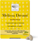 New Nordic Melissa Dream - Melatonin-Free Natural Sleep Aid & Insomnia Relief for Adults - Magnesium & Chamomile - 40 Herbal Sleeping Tablets New Nordic Melissa Dream - Melatonin-Free Natural Sleep Aid & Insomnia Relief for Adults - Magnesium & Chamomile - 40 Herbal Sleeping Tablets