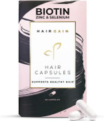 Hair Gain Biotin Supplement for Hair Growth | Promotes Fuller, Thicker Hair Growth with Enhanced Vitamins Complex | Hair, Skin & Nails Support for Women | Vegan Capsules - 3 Months Supply Hair Gain Biotin Supplement for Hair Growth | Promotes Fuller, Thicker Hair Growth with Enhanced Vitamins Complex | Hair, Skin & Nails Support for Women | Vegan Capsules - 3 Months Supply