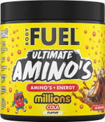Applied Nutrition BodyFuel Amino's - Amino Acids Supplement, EAA Essential Amino Acids Powder, Muscle Fuel & Recovery (270g - 30 Servings) (Millions Raspberry) Applied Nutrition BodyFuel Amino's - Amino Acids Supplement, EAA Essential Amino Acids Powder, Muscle Fuel & Recovery (270g - 30 Servings) (Millions Raspberry)