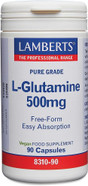 Lamberts L-Glutamine 500mg 90 Capsules