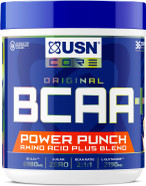 USN Power Punch BCAA Amino Acids Powder, Tangerine Flavour - 400g, Vegan BCAA Powder, Vitamin B6 & No Sugar, Pre Workout or Intra Workout Energy Drink Mix & Dietary Supplement to Maximise Performance USN Power Punch BCAA Amino Acids Powder, Tangerine Flavour - 400g, Vegan BCAA Powder, Vitamin B6 & No Sugar, Pre Workout or Intra Workout Energy Drink Mix & Dietary Supplement to Maximise Performance
