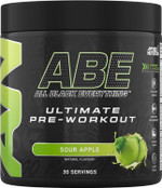 Applied Nutrition ABE Pre Workout - All Black Everything Pre Workout Powder, Energy & Physical Performance with Citrulline, Creatine, Beta Alanine (375g - 30 Servings) (Sour Apple) Applied Nutrition ABE Pre Workout - All Black Everything Pre Workout Powder, Energy & Physical Performance with Citrulline, Creatine, Beta Alanine (375g - 30 Servings) (Sour Apple)