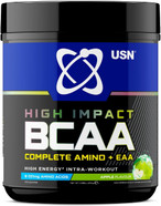USN Complete Amino & EAA Intra Workout Powder, Apple Flavour - 400g, Vegan Energy Drink, Premium BCAA Amino Acids & Glutamine Recovery Drink, High Impact Pre Workout & Post Workout Shake USN Complete Amino & EAA Intra Workout Powder, Apple Flavour - 400g, Vegan Energy Drink, Premium BCAA Amino Acids & Glutamine Recovery Drink, High Impact Pre Workout & Post Workout Shake