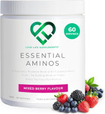 EAA Amino Acids Powder, All 9 Essential Amino Acids Including BCAA's, Watermelon Flavour, 360g - 60 Servings (5g of EAA's per Serving) - Love Life Supplements EAA Amino Acids Powder, All 9 Essential Amino Acids Including BCAA's, Watermelon Flavour, 360g - 60 Servings (5g of EAA's per Serving) - Love Life Supplements