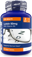 Zipvit 50mg Lutein Supplement for Eyes with Vitamin B2, 60 Lutein Tablets, Supports Maintenance of Normal Vision Zipvit 50mg Lutein Supplement for Eyes with Vitamin B2, 60 Lutein Tablets, Supports Maintenance of Normal Vision