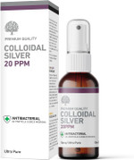 Nature's Greatest Secret Premium Quality Antibacterial 20ppm Colloidal Silver Spray 50ml Nature's Greatest Secret Premium Quality Antibacterial 20ppm Colloidal Silver Spray 50ml