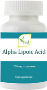 Ved Alpha Lipoic Acid | Non-GMO, Gluten Free | Helps Maintain Blood Sugar Level | 750mg, 180 Tablets Ved Alpha Lipoic Acid | Non-GMO, Gluten Free | Helps Maintain Blood Sugar Level | 750mg, 180 Tablets