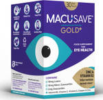 Macu-SAVE Gold+ Food Supplement with Meso-Zeaxanthin/Lutein and Zeaxanthin - 30 Day Pack (90 Capsules, 3 Capsules per Day)