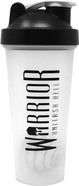 Warrior Protein Shaker Bottle, Includes Wire Mixball Blender 600ml Perfect for Mixing Powdered Shakes, Clear, BPA Free, Dishwasher Safe Warrior Protein Shaker Bottle, Includes Wire Mixball Blender 600ml Perfect for Mixing Powdered Shakes, Clear, BPA Free, Dishwasher Safe