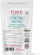 Fisetin - Ultra Pure - 100mg - 60 Capsules - Anti-Ageing - Autophagy - Senolytic - GMP Standards - UK Made - Vegan (60 Capsule Pouch) Fisetin - Ultra Pure - 100mg - 60 Capsules - Anti-Ageing - Autophagy - Senolytic - GMP Standards - UK Made - Vegan (60 Capsule Pouch)