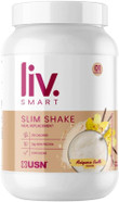 USN Liv.Smart Slim Shake Chocolate Brownie 550g - High Protein (21g) Meal Replacement Shake & Weight Loss Support - Low in Sugar & Suitable for Vegetarians, 10 Servings USN Liv.Smart Slim Shake Chocolate Brownie 550g - High Protein (21g) Meal Replacement Shake & Weight Loss Support - Low in Sugar & Suitable for Vegetarians, 10 Servings