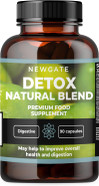 Newgate Labs Detox Natural Blend 90 Capsules - with Aloe Vera & Cranberry Extract - Premium Nutritional Supplement - Made in The UK  GMO Free, Halal