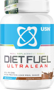USN Diet Fuel Ultralean Meal Replacement Shake Powder (Chocolate, 1kg - 18 Servings/Meals) Tasty High Protein Shake To Feel Full For Longer, Weight Control Powder, Drink Mix With 25g Protein USN Diet Fuel Ultralean Meal Replacement Shake Powder (Chocolate, 1kg - 18 Servings/Meals) Tasty High Protein Shake To Feel Full For Longer, Weight Control Powder, Drink Mix With 25g Protein