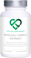 Broccoli Sprout Extract by LLS | Contains Activated Sulforaphane | 60 Capsules | 15,000mg of Whole Plant Equivalent per Serving | Sulforaphane Supplement | Potent Antioxidant Content