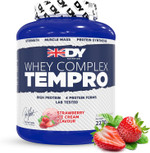 DY Nutrition Whey Complex Tempro | x4 Protein Forms | Whey, Casein, Isolate & Egg Albumin, 23g Premium Protein Powder with Digestive Enzymes for Optimal Absorption, 2.27kg | Banana Ice Cream DY Nutrition Whey Complex Tempro | x4 Protein Forms | Whey, Casein, Isolate & Egg Albumin, 23g Premium Protein Powder with Digestive Enzymes for Optimal Absorption, 2.27kg | Banana Ice Cream