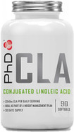 PhD Nutrition CLA Conjugated Linoleic Acid, Weight Management Tablet, Natural CLA from Safflower Oil, 90 Softgels (30 Day Supply)