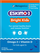 Eskimo-3 Bright Kids Fish Oil by Metagenics - Jelly Splats, 27 Servings