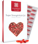 Healthspan Krill Oil 1,200mg | 60 Capsules | Naturally Rich in Astaxanthin | Sustainably Sourced | Vanilla Flavoured | Astaxanthin | Marine Phospholipids
